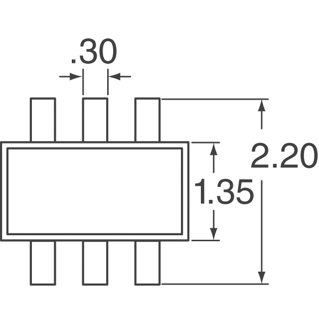 DDC143ZU-7-F Diodes Incorporated  Transistor - Bipolari (BJT) - Array pre-polarizzati